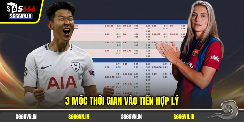 3 mốc thời gian vào tiền hợp lý
