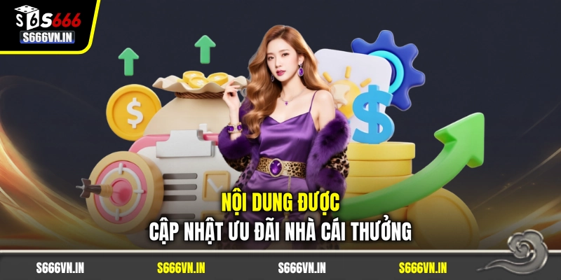 Nội dung được cập nhật ưu đãi nhà cái thưởng Nội dung được cập nhật ưu đãi nhà cái thưởng